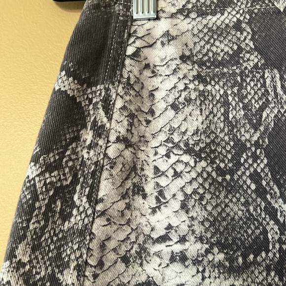 BDG Snake Skin Mini Skirt - Picture 2 of 7